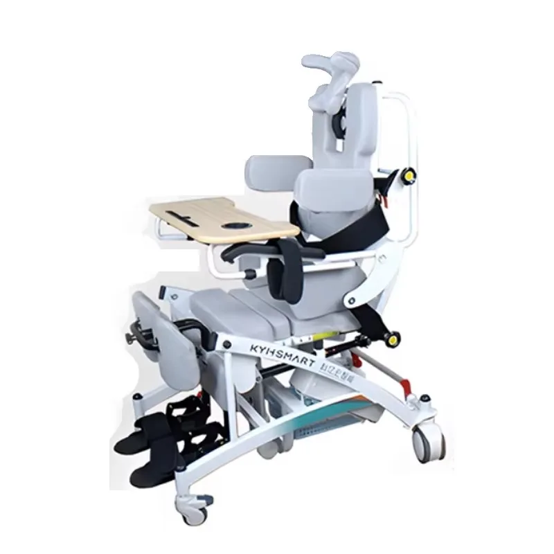Multifunctional Electric Standing Chair Bed for Elderly Paralyzed Stroke Patients - Lower Limb Rehabilitation Training Aid