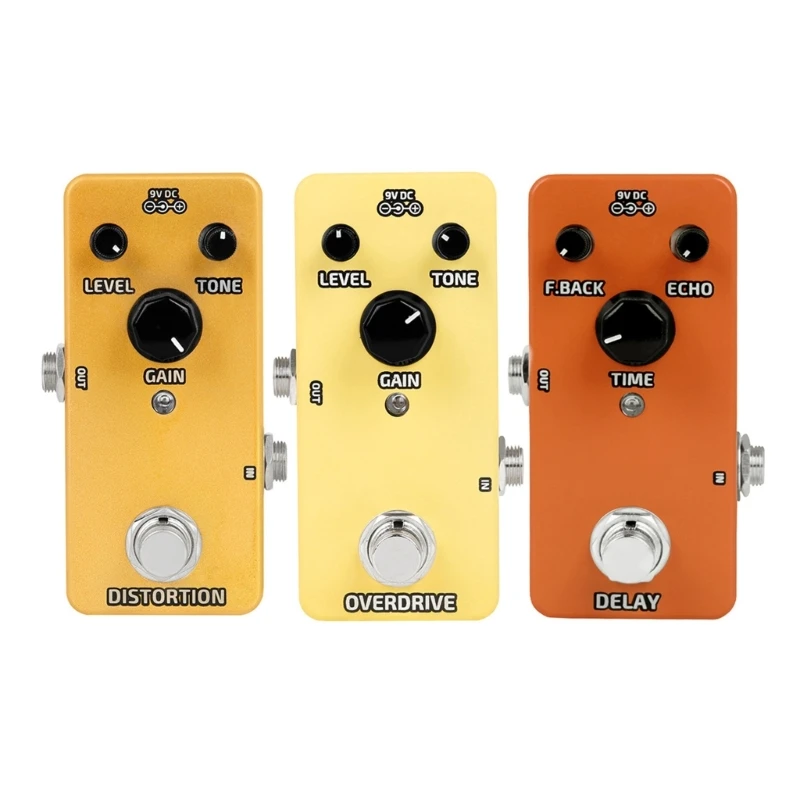 

Гитарный эффектор Overdrive B-box/Blue Delay Tone/Black Mini Screamers