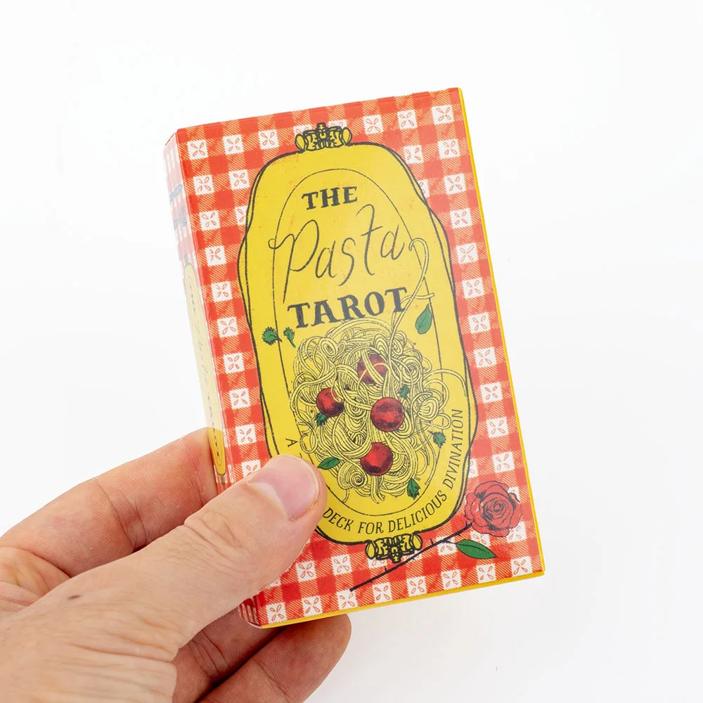 Pasta Tarot 78-Card Deck 10.3X6CM Board Game for Delicious Divination  Answer Your Questions and Manifest Your Juiciest Desires