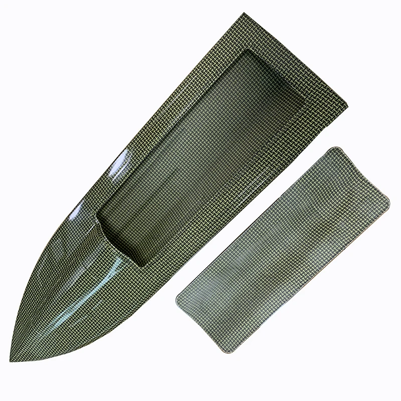 L860-W260-H150mm Blend Textile Kevlar Mid-O Boat Hull(New Version),Extract Vacuum RC Speedboat Brushless Electric Model Boat