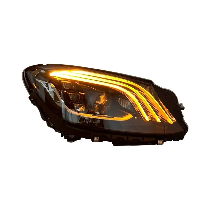 

Suitable for 14-18 Mercedes-Benz S-Class W222 headlight assembly refitting LED lens Maibakh daytime running light steering.