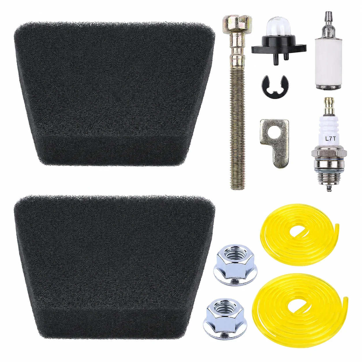 530071835 Primer Bulb 530047213 Air Filter Tune Up Kit for Poulan 2450 2550 BH2160 Woodshark Wild Thing 36cc 42cc Chainsaw Parts