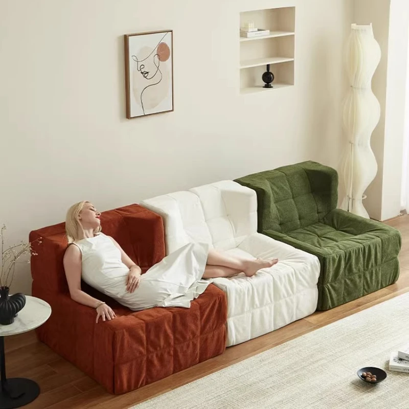 

European Living Room Sofas Minimalist Sectional 2025 Vacuum Package Couch Compressed Modular Divano Sottovuoto Furniture Home