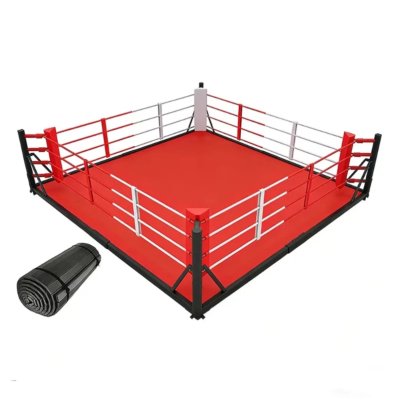 Foldable Portable Boxing Ring for Training & Competition Heavy Duty Durable Professional Combat Equipment