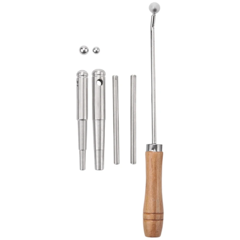 Quality Trumpet Elbow Repair Horn Maintenance Wrench With Solid Wood Handle Trumpet Mouth Tools For Trumpet French Horn