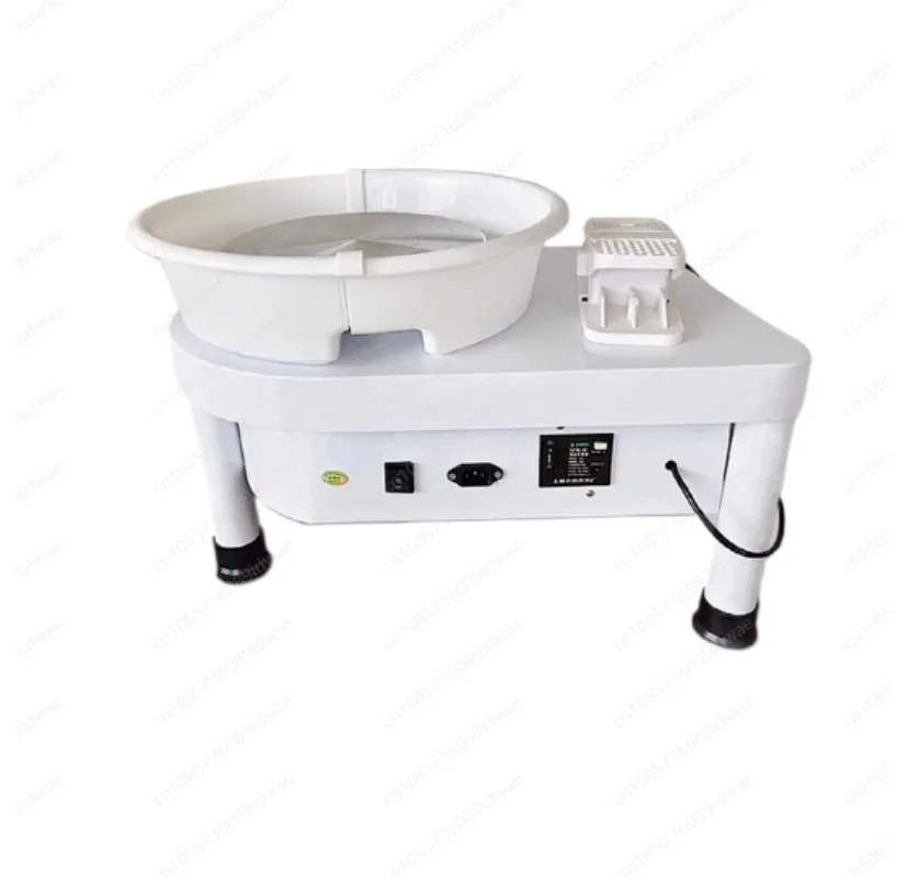 250W 350W Electric ceramic wheel shape ceramic machine Household children's ceramic plotter with tray foot pedal