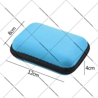 숲속의 99 밤 헤드폰 지퍼 가방 휴대용 이어폰 보관함 데이터 케이블 충전기 케이스 여행용 보호 카드 팩