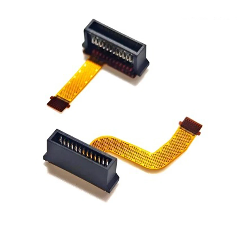 منفذ موصل المقبض الأيسر الأيمن الأصلي مع كابل مرن لجهاز نينتندو سويتش 2 NS2 Joy Con 2