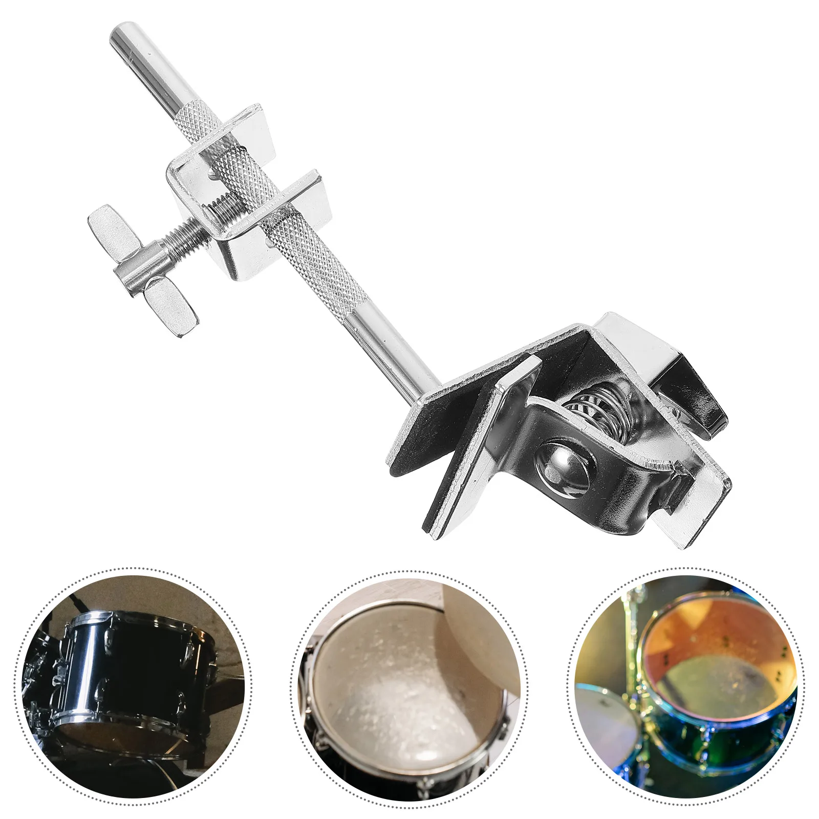 

Adjustable Cowbell Clamp Mount Bracket Holder Expansion Clip For Bass Drum Drum Kit Music Instrument Hardware Accessory Fixing