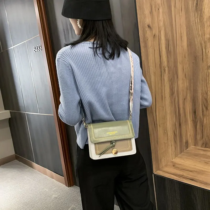 Popular Small Bags Female Bags New Korean Version Of All Matching Color Single Shoulder Oblique Straddle Bag Fashion Texture