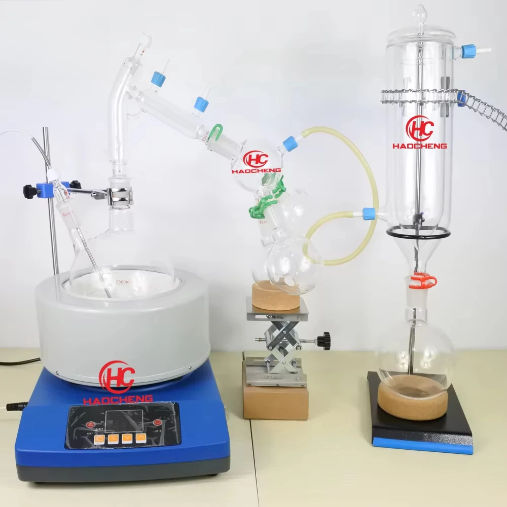 Комплект молекулярной перегонки короткого диапазона Лабораторное устройство Сепаратор жидкости Оборудование для пищевых продуктов и экстракции Комплект молекулярной перегонки короткого диапазона Лабораторное устройство Сепаратор жидкости Оборудование для пищевых продуктов и экстракции