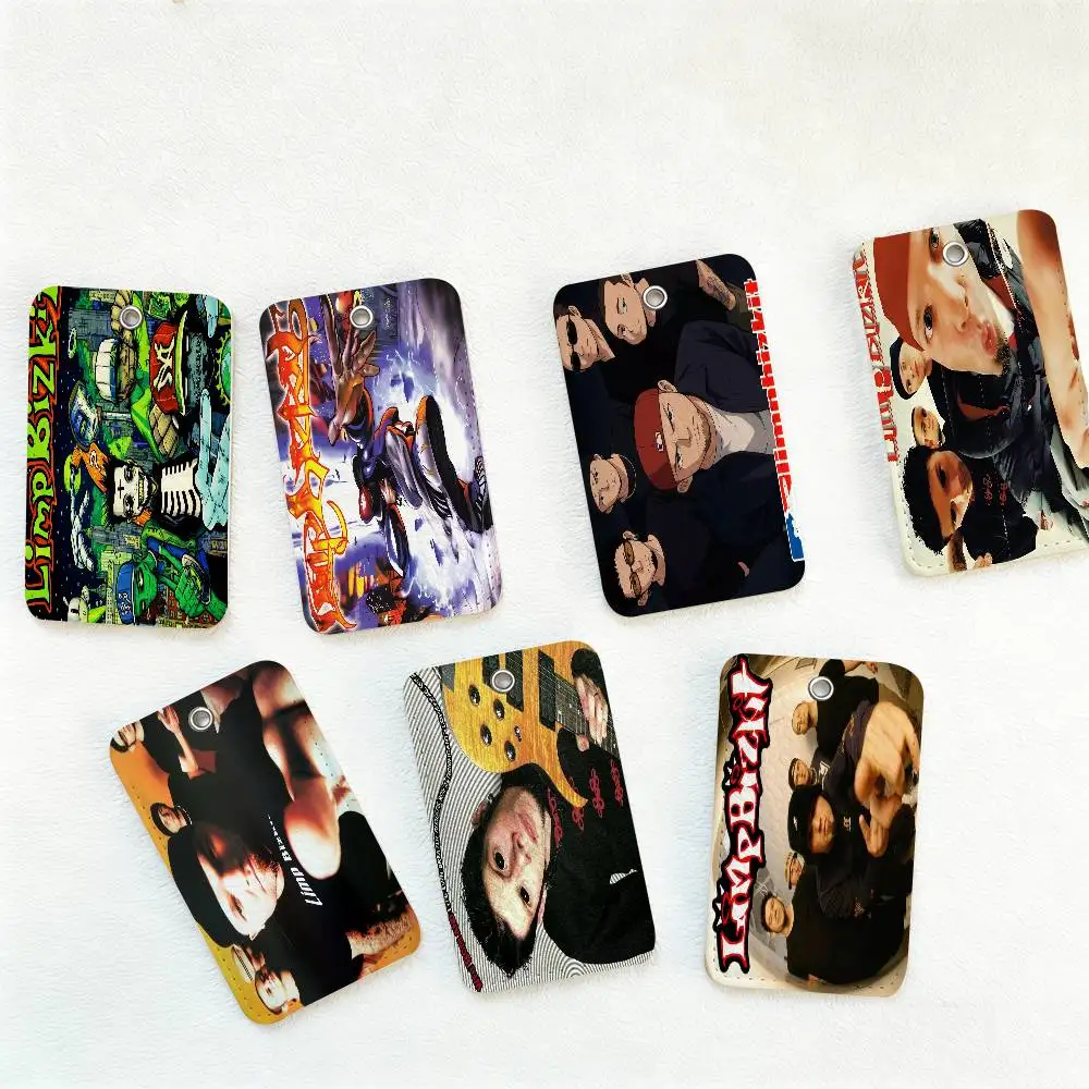 

L-Limp Band Bizkit: Мягкий кожаный прямоугольный держатель для ключей и карт, защитный чехол для индукционного считывателя лифтовых карт, молодежный модный аксессуар