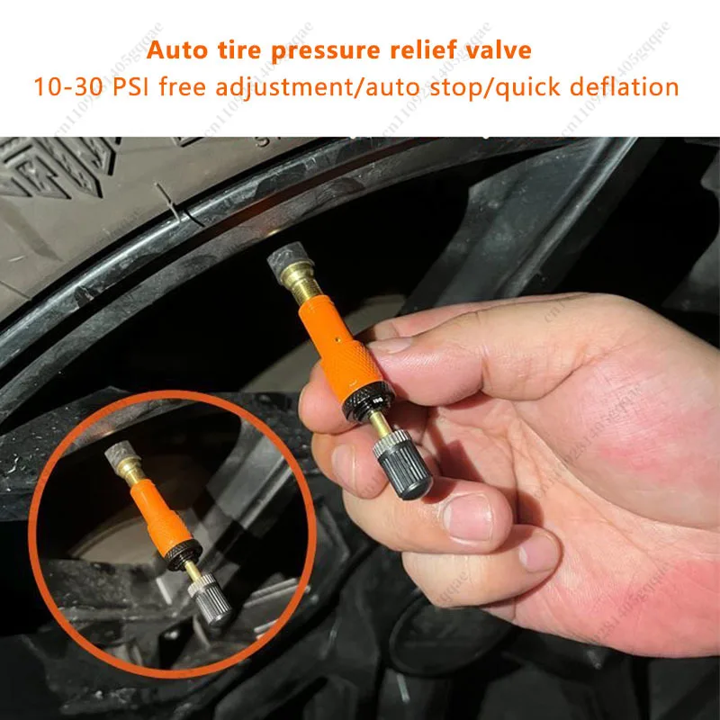 Tire Automatic Deflation Valve Desert Off-Road Rapid Deflation Artifact Portable Mini Pressure Relief Valve