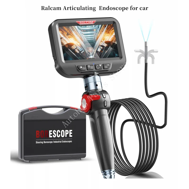 

Ralcam Articulating Borescope 6.2mm Endoscope for car