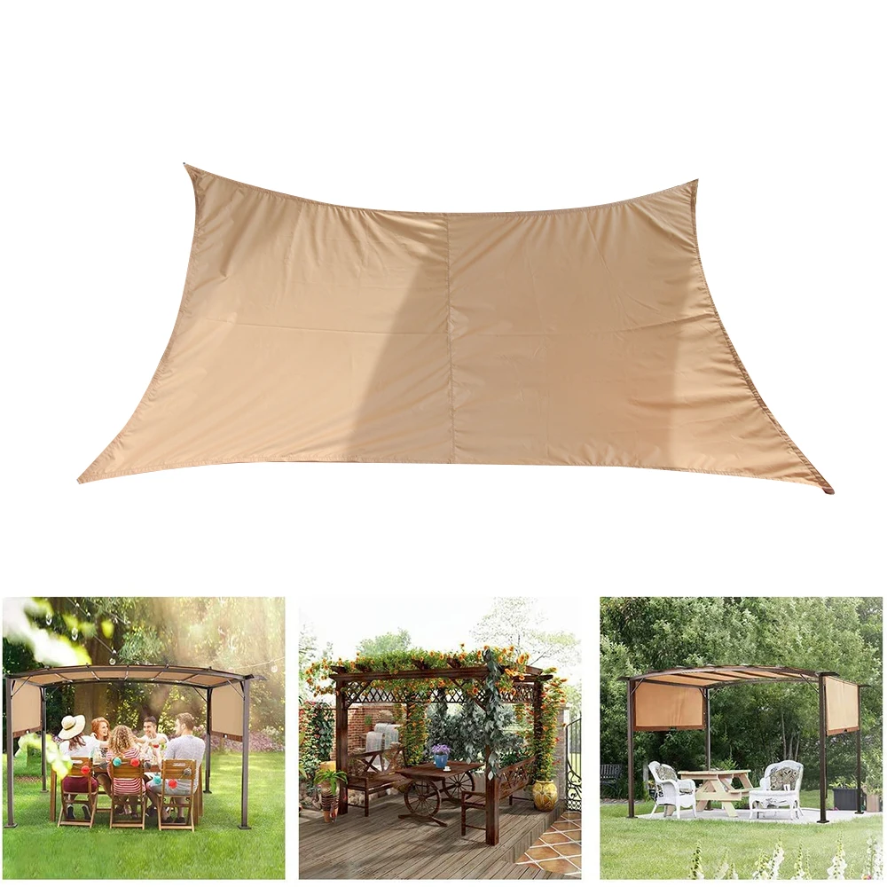 Manufacturer 180g/m2 3m X 3m Shade Sail on Pergola