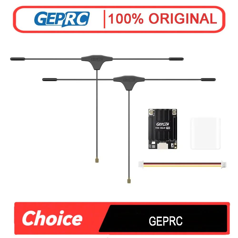 

GEPRC ELRS Dual PA500 Diversity Receiver 915M/868M 500mW High-Power PA Chip WIFI Alloy CNC Case for FPV Drones Quadcopter Parts