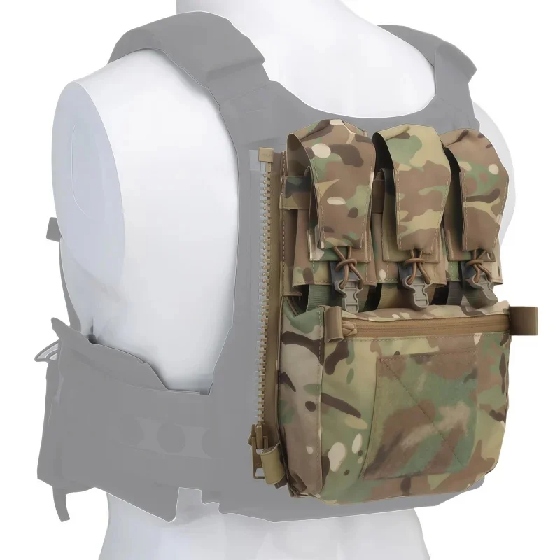 FCPC V5 Wholesale Bulk Tactical Back Panel Zip On Rear Pack for Plate Carrier GP Pouch Multitools Pocket Assault Adapt Banger