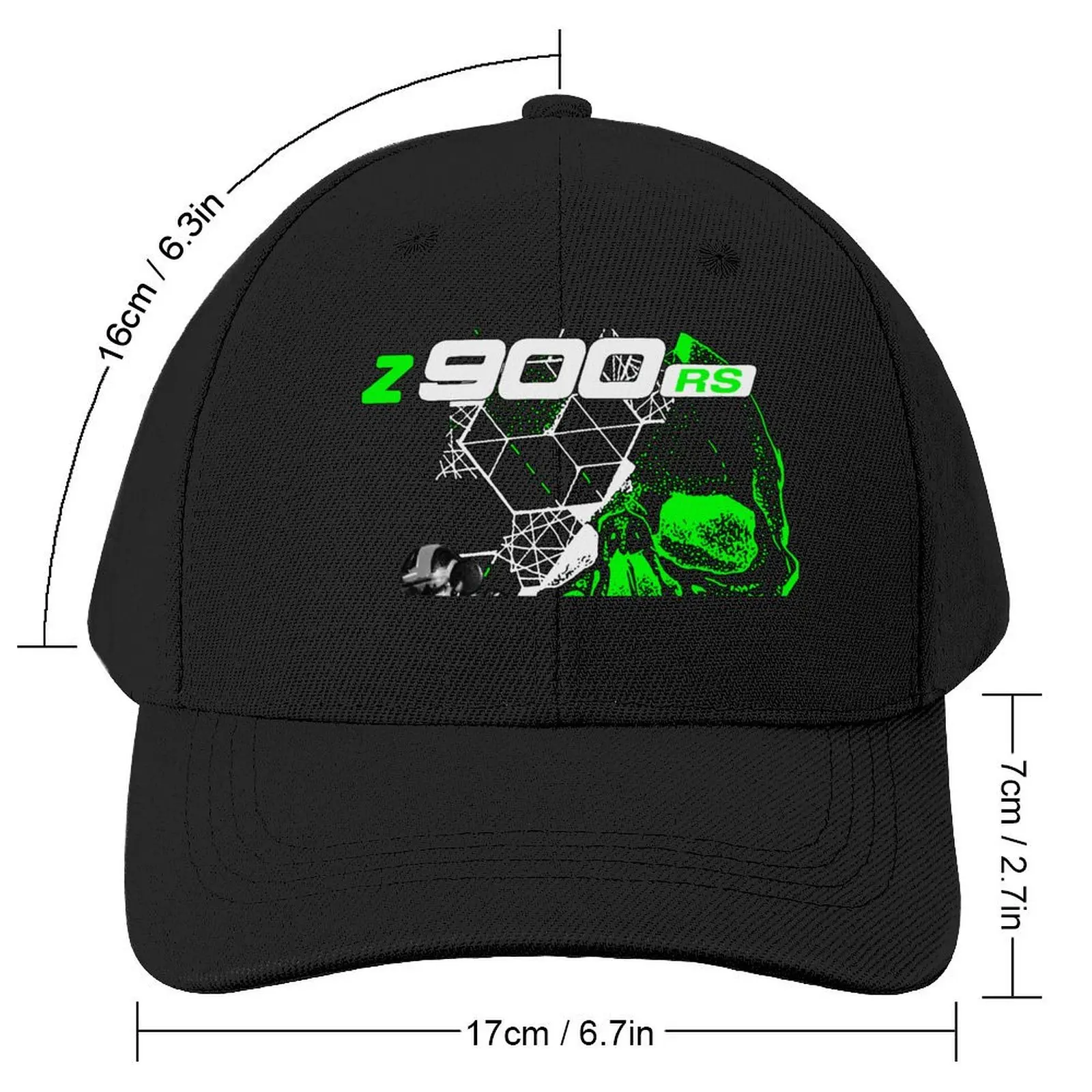 Cafe Racer Kawa 900 Z 9 RS Baseball Cap black foam party Hat custom Hat Sports Cap Hats For Men Women's