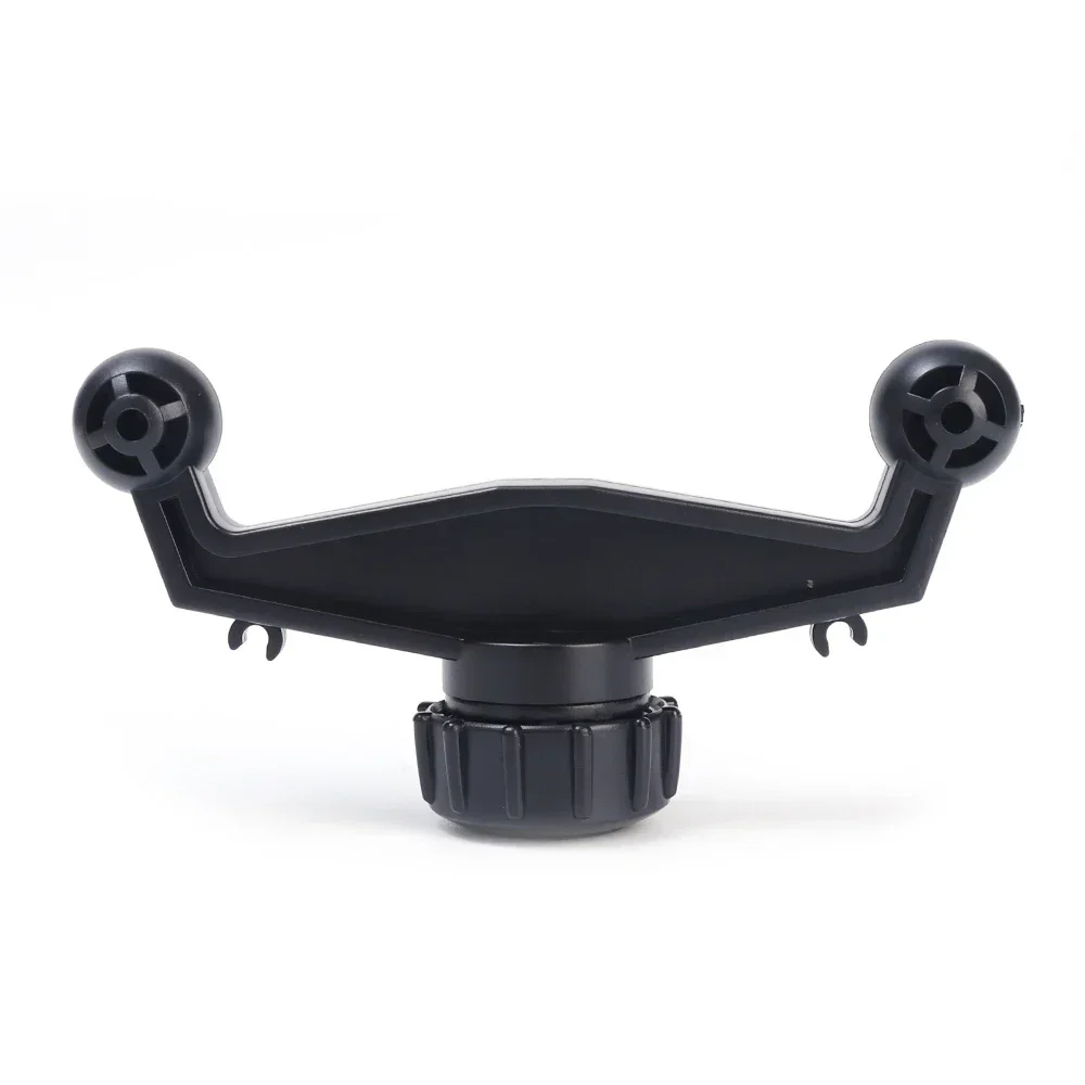 Dual Ball Head Car Holder with 360 Rotation Base Mount Mobile Phone Navigation Support Accessories for Auto Center Console