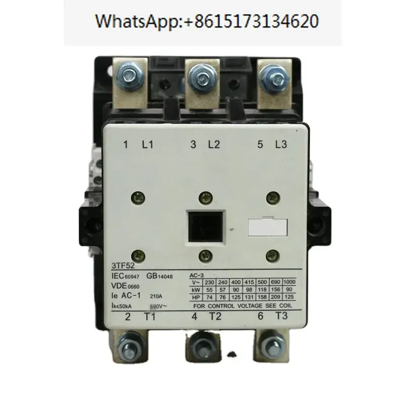 3TF52 (CJX1-170) AC contactor manufacturer directly sells 380V/220V/110V/36V/24V