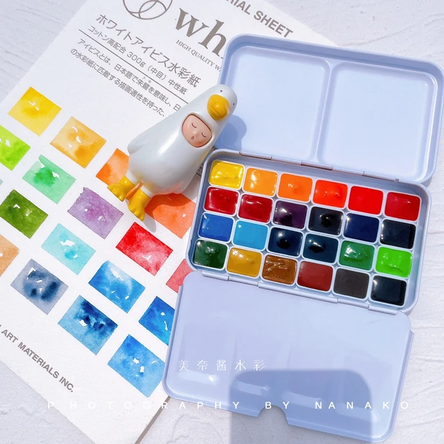 M.グラハム-水彩絵の具,オリジナル,24/36/70色,0.5ml,1ml - AliExpress