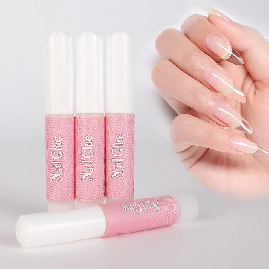 

10pcs Nail Glue Fast-Dry Extension Super Bond Rhinestones Acrylic Fake Nail Tips Glue Gel False Nails Mini Glue Low Price