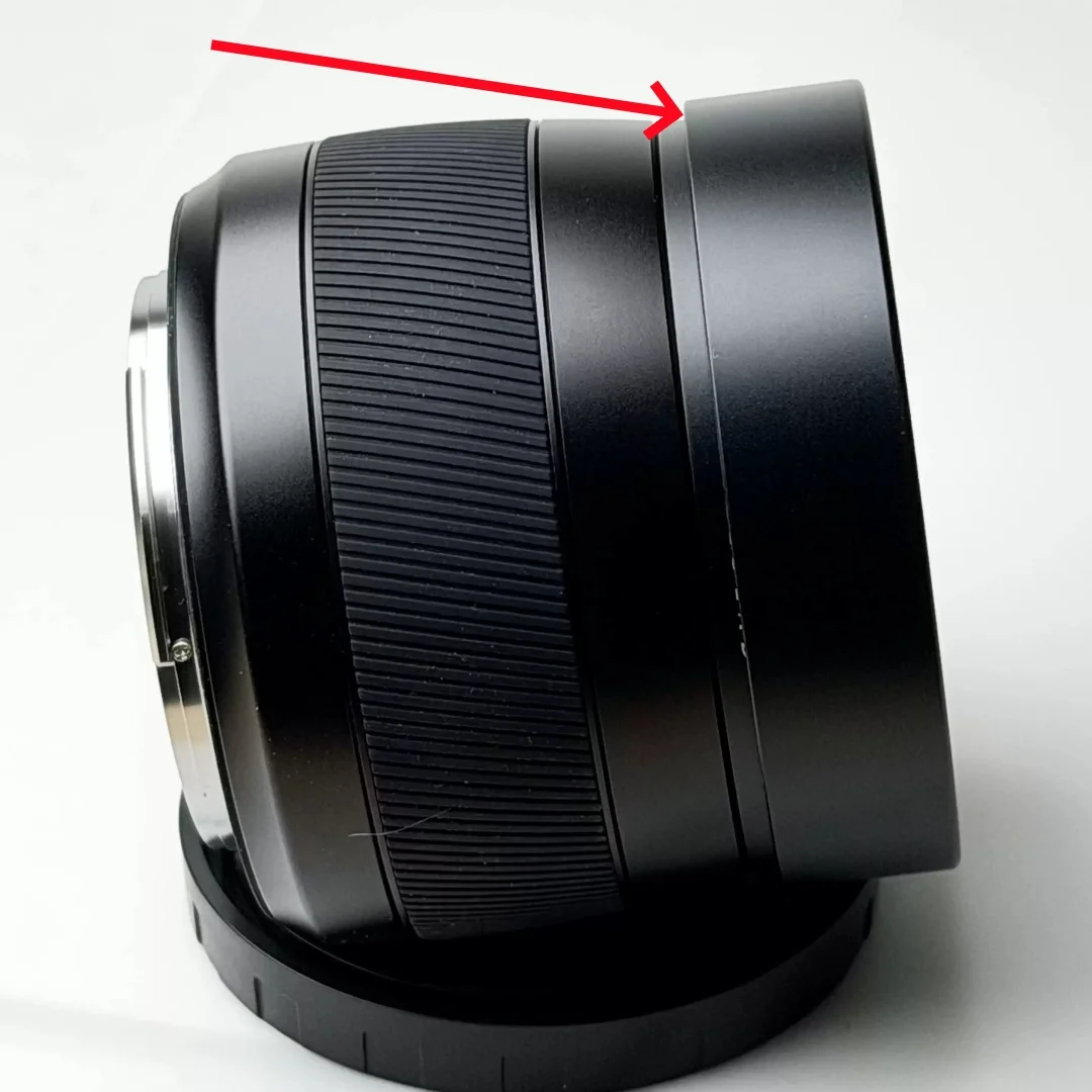 New Metal Lens Hood for Hasselblad XCD 4/45P (XCD 45mm F4 P) Lens