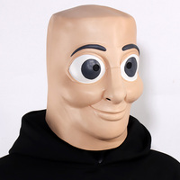 Cute Tung Tung Tung Sahur Mask Cosplay Funny Full Face Cartoon Latex Helmet Halloween Carnival Dress Up Party Costume Props