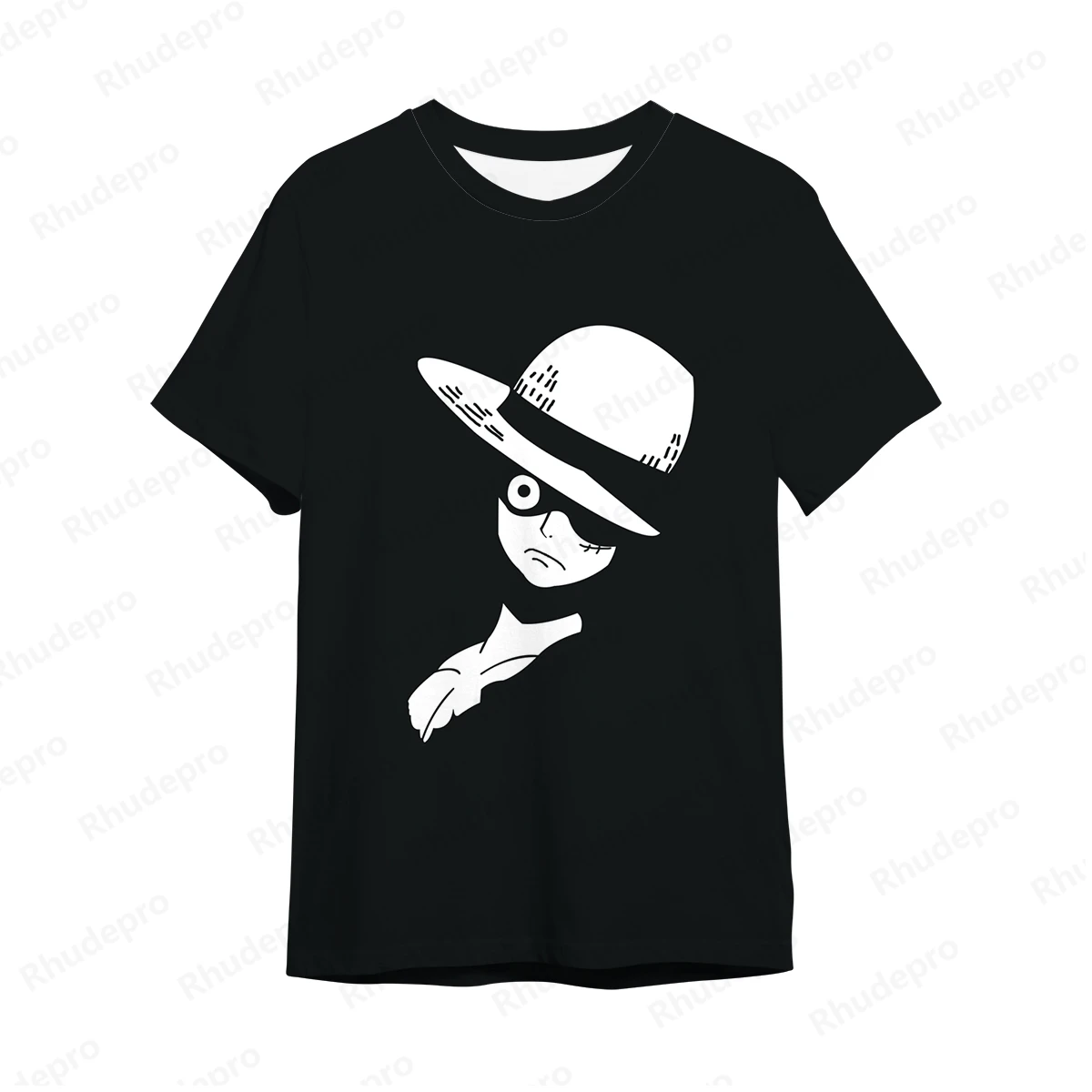 Monkey D Luffy Men\'s Children Shirt Tops One Piece T-shirt Streetwear Harajuku Style Gift Short Sleeve Anime Y2k Clothes Fashion