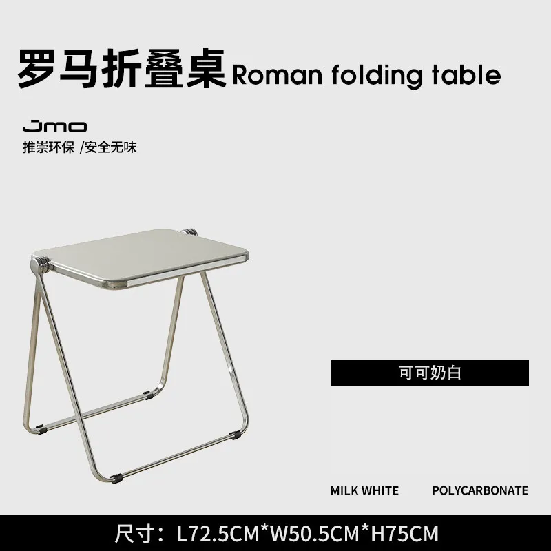 Foldable table creative home mini office computer desk multifunctional ins style small desk