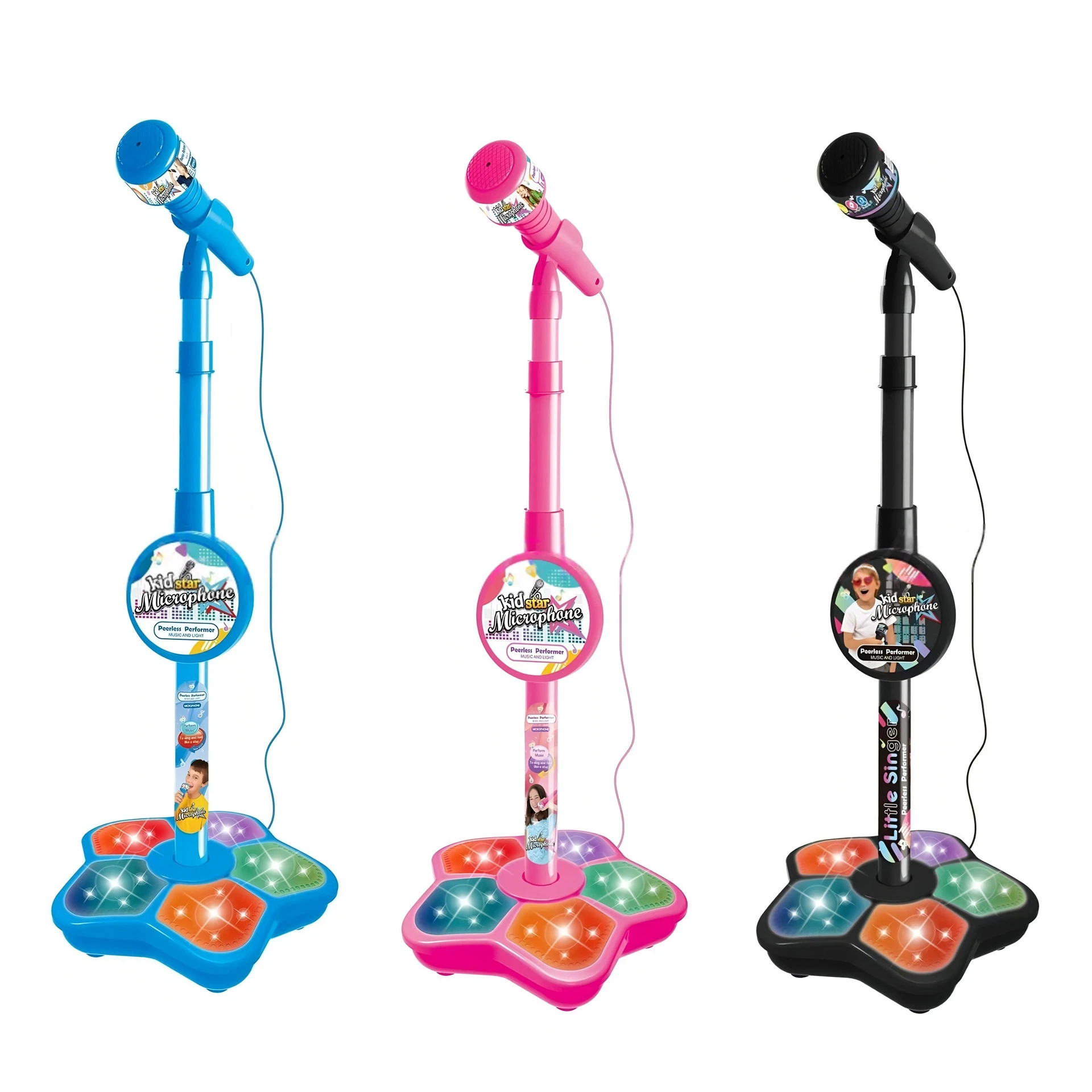 Karaoke Microphone with Stand, - Audio Music Edit 评论和价格