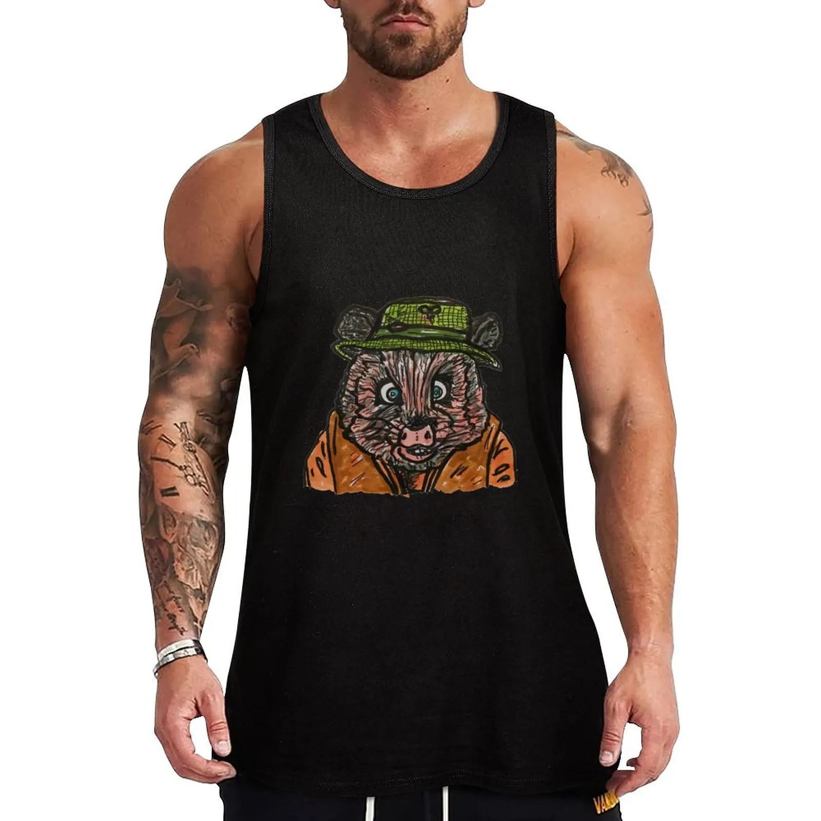 Fantastic mr fox Tank Top Street Fashion Tank Top Urban Sleeveless Wear