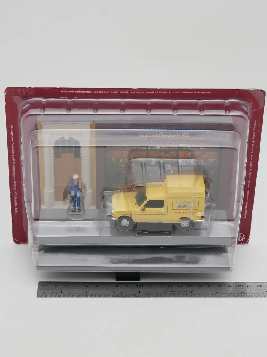 

Diecast Ixo 1:43 Scale SIMCA 1100 VF2 Power Construction Scene Sand Table Metal Toy Car Model Alloy Car Model Collectible Toy