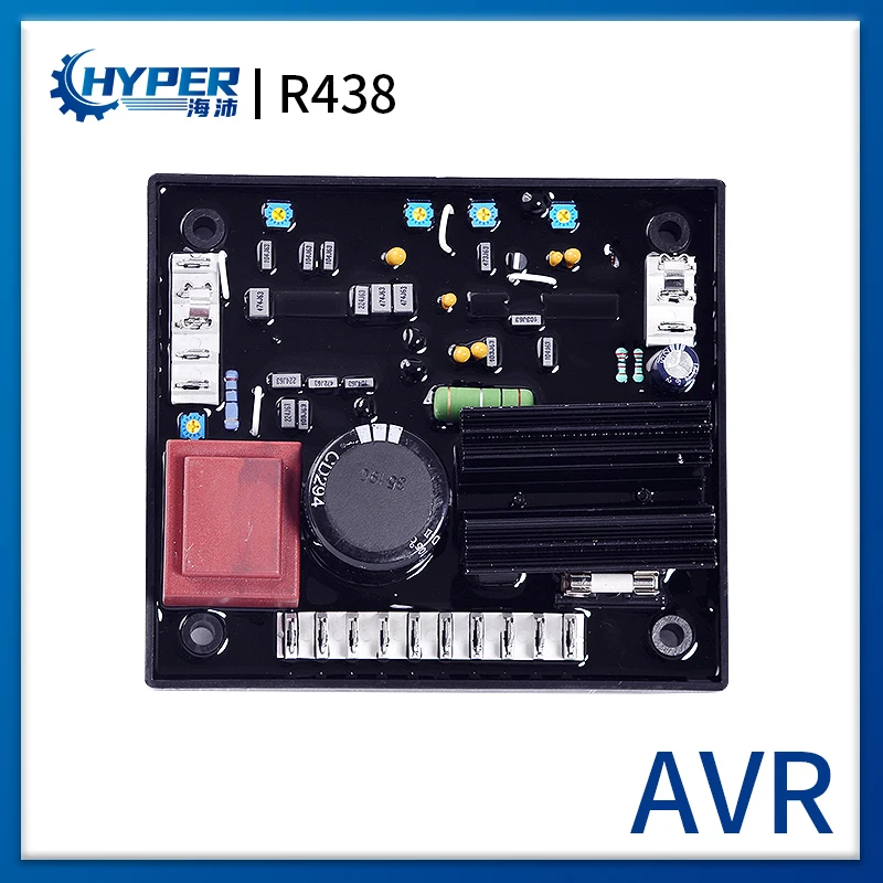 Fast Shipping High Quality Generator Spare Parts AVR R438 for Alternator Generator Automatic Voltage Regulator