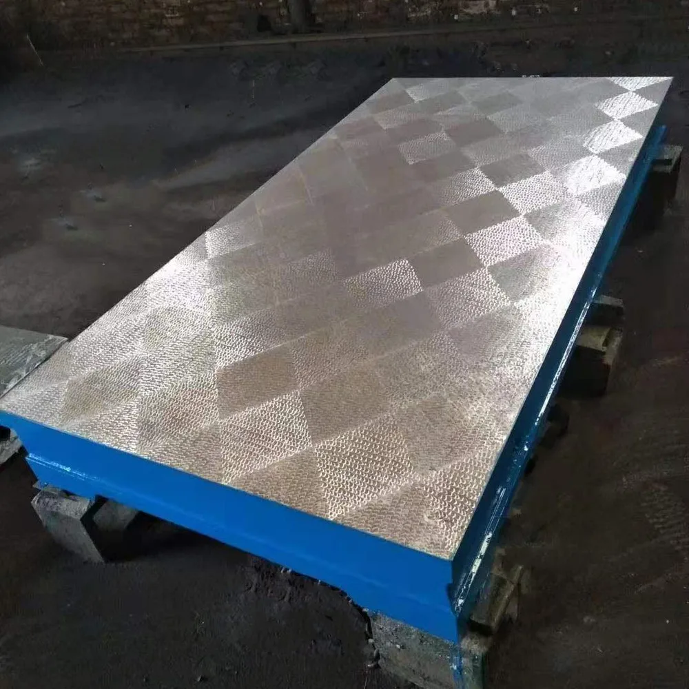 Cast Iron Welding Workbench T-shaped groove Cast Iron Panel 16MM 28MM Mechanical Industrial Equipment Workbench