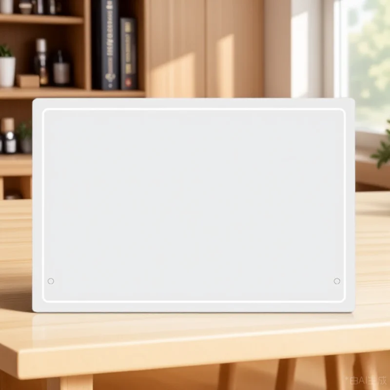 

1Set Transparent Acrylic Writing Board Dry Erase Tabletop Memo Planner for Home Office Task Management Organization