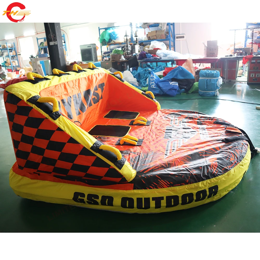 3 Seats Inflatable Sofa Tubes for Boating Air Right Boat Water Tube Seat for Sale