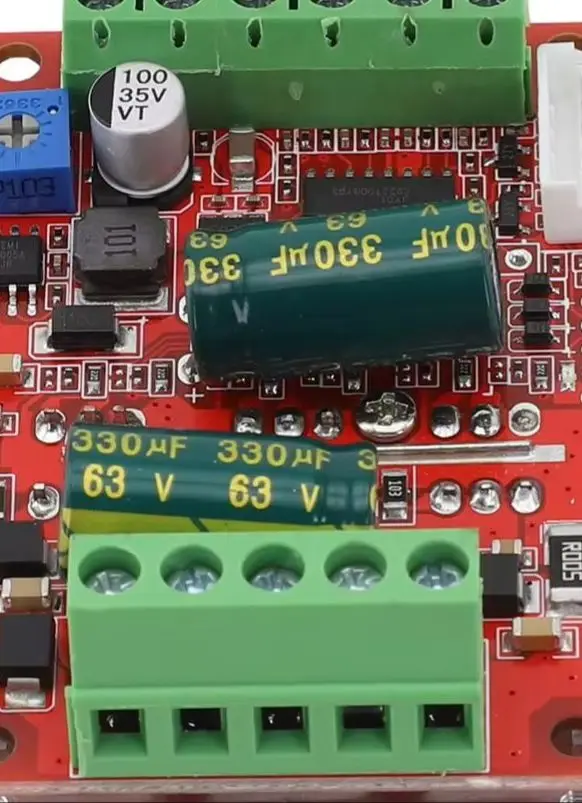 

DC 12/24/48V-BLDC 6-60V 400W Three-Phase Brushless DC Motor Speed ​​Controller With Hall Sensor Motor Drive Module