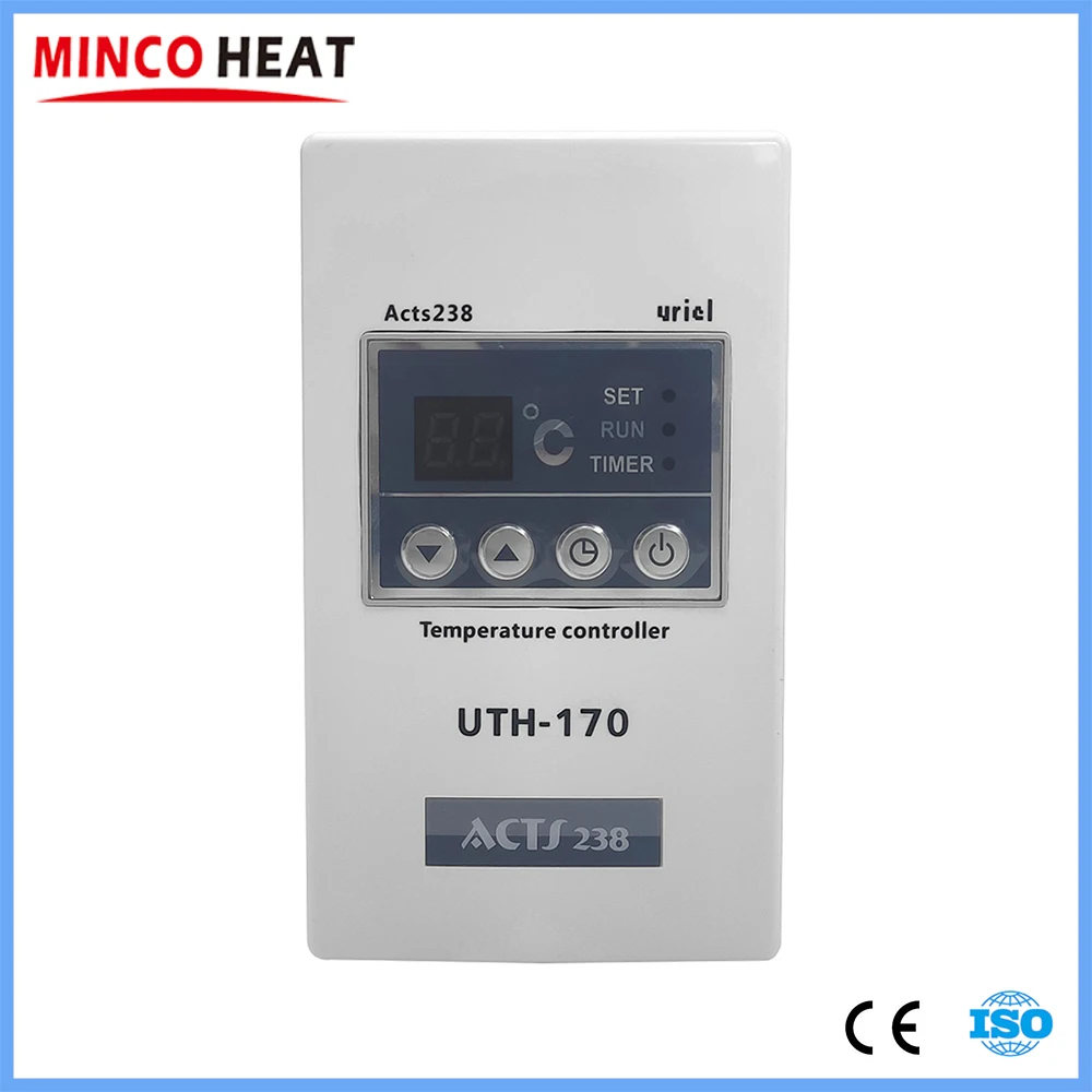 UTH-170 Electric Heating Film Thermostat 18A Temperature Controller for Steam Room/High Temperature Yoga Room