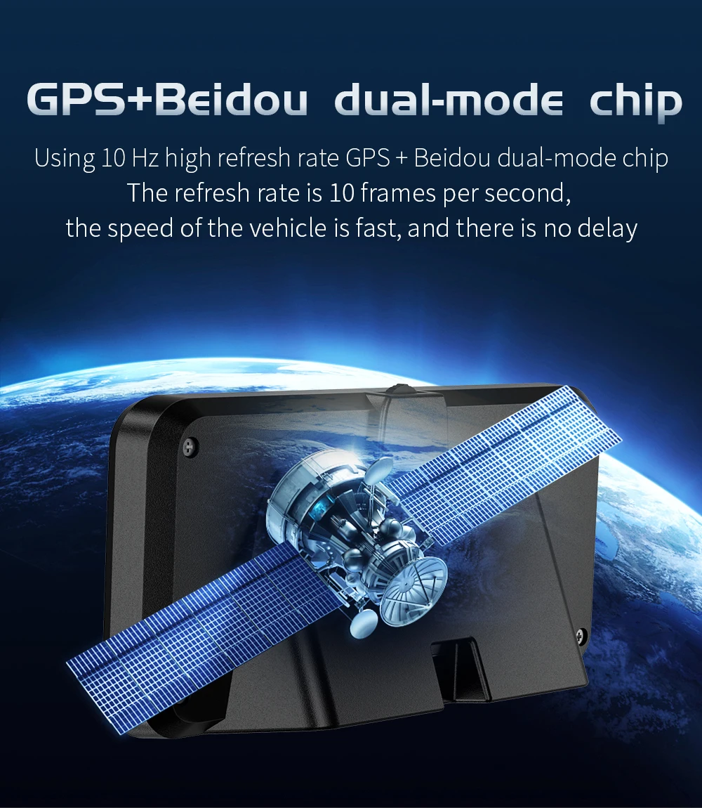 HUD G10 Head-up-Display für Auto Universeller Digitaler Geschwindigkeitsmesser GPS-Tachometer MPH KMH Projektion mit Halterung Auto-Innenausstattung – Detail 12