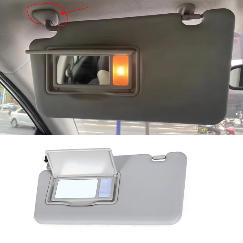 For Renault Koleos 2008-2016 Front Sunvisor Wth Makeup Mirror With Light Car Accessories 96401JY65A 964005494R