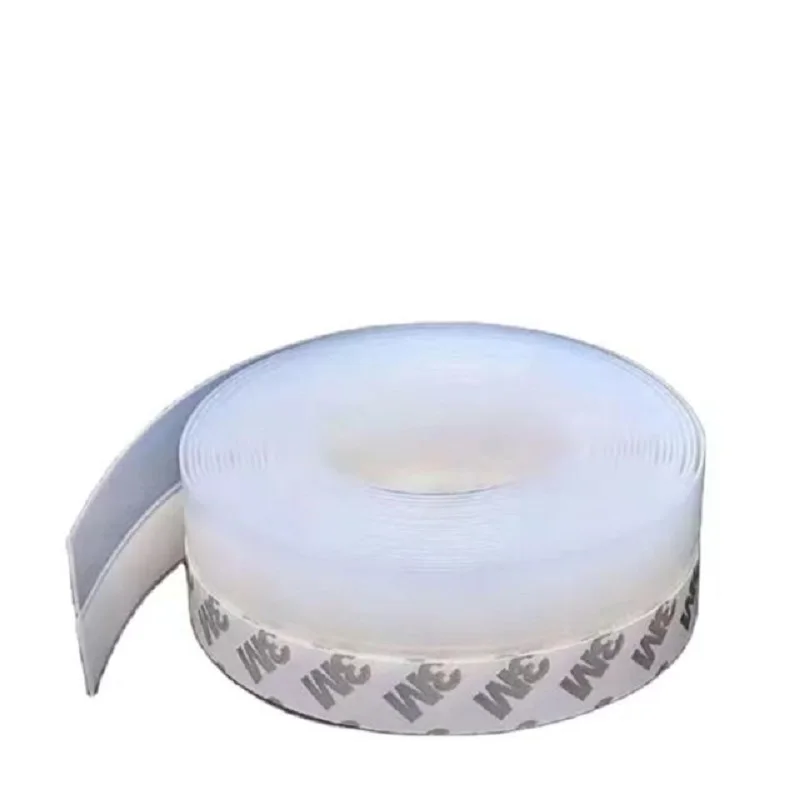 25/35/45 MM Window Seal Strip Silicone Door Rubber Weatherstrip Windproof Self Adhesive Bottom Stopper In Winter