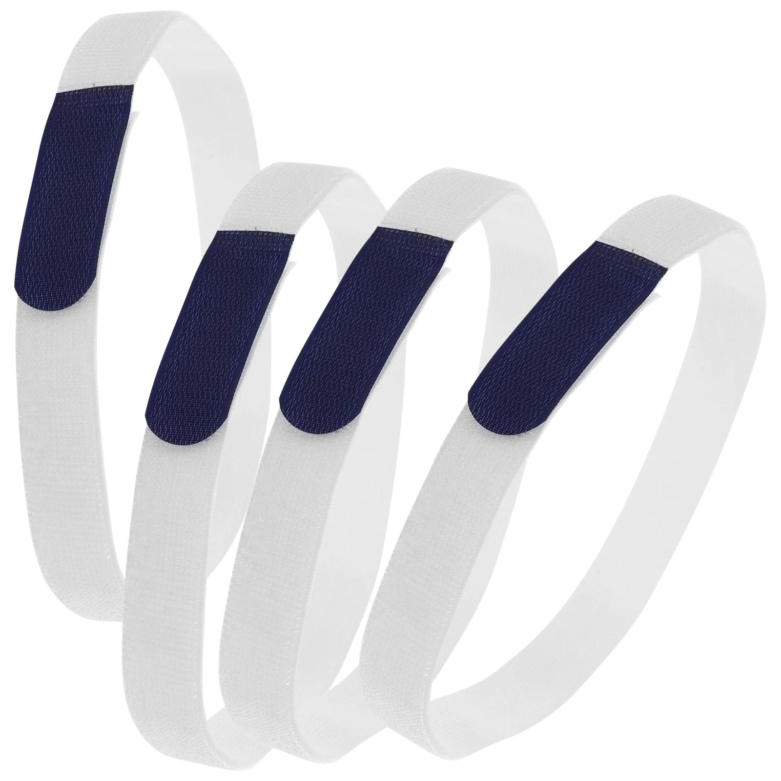 4 قطعة حزام الساق القسطرة عدم الانزلاق حزام تثبيت تصريف البول سهل الاستخدام العملي دائم حامل القسطرة تحديد حزام