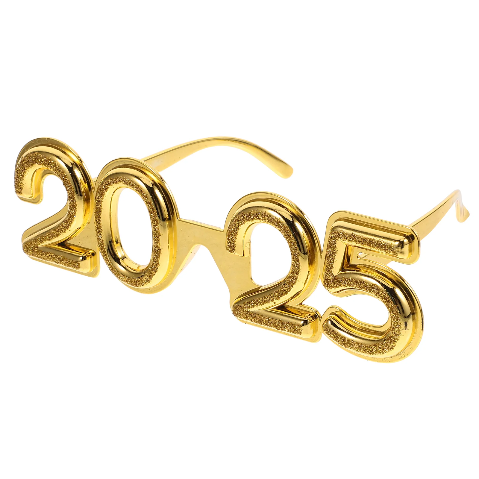 Sunglass New Year Decoration Glasses 2025 Modeling Eye Wear Eyeglasses Party Supplies Photo Props Golden Miss