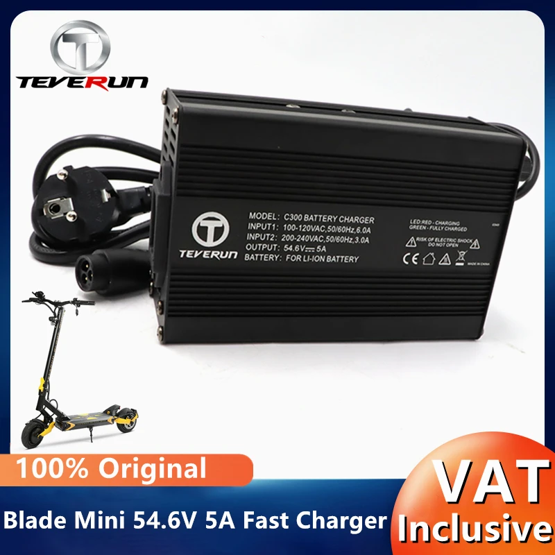 Original 54.6V 5A Fast Charger For Blade Mini 48V Electric Scooter Verified & Non-Verified Version Power Charger Accessories