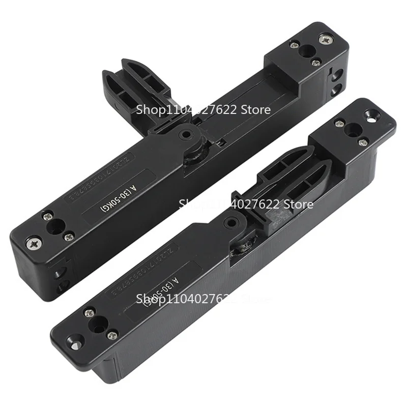 ABJI-Silent Door Closer Automatic Hydraulic Closing Damping Buffer Swing Door Mute Anti-Pinch Home Door Closing System