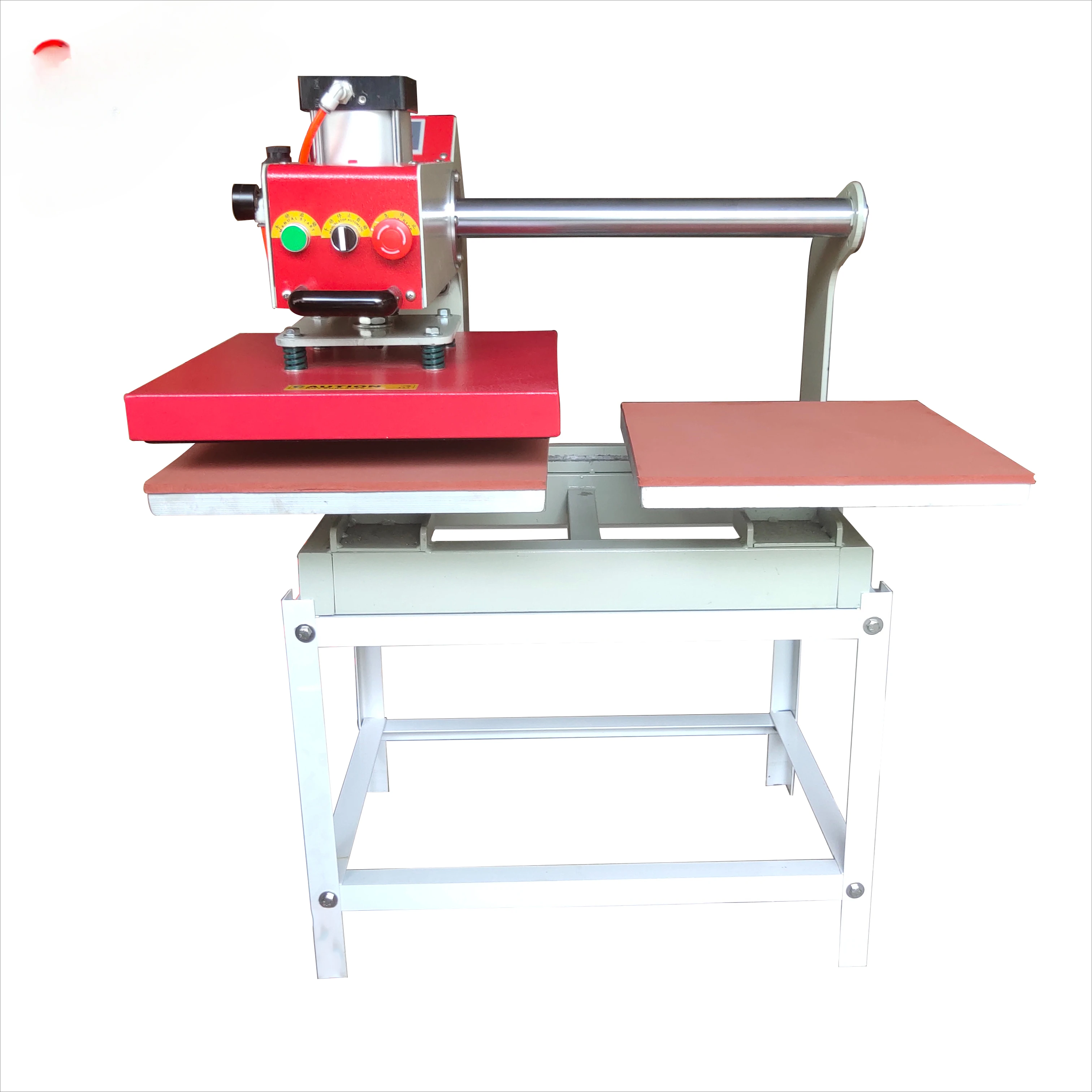 automatic up slide double stations heat press machine for grove/socks /t-shirts/, ceramic tile