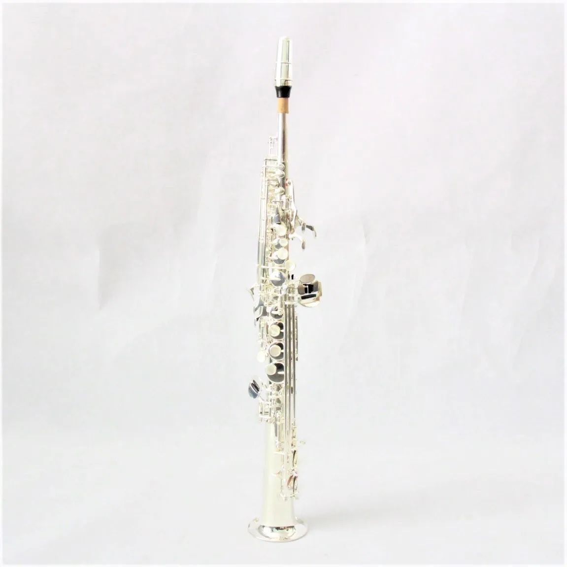 Silver Plated High End Saxofone Soprano Factory Supply Saxophone Soprano Professional Good Price Soprano Saxophone