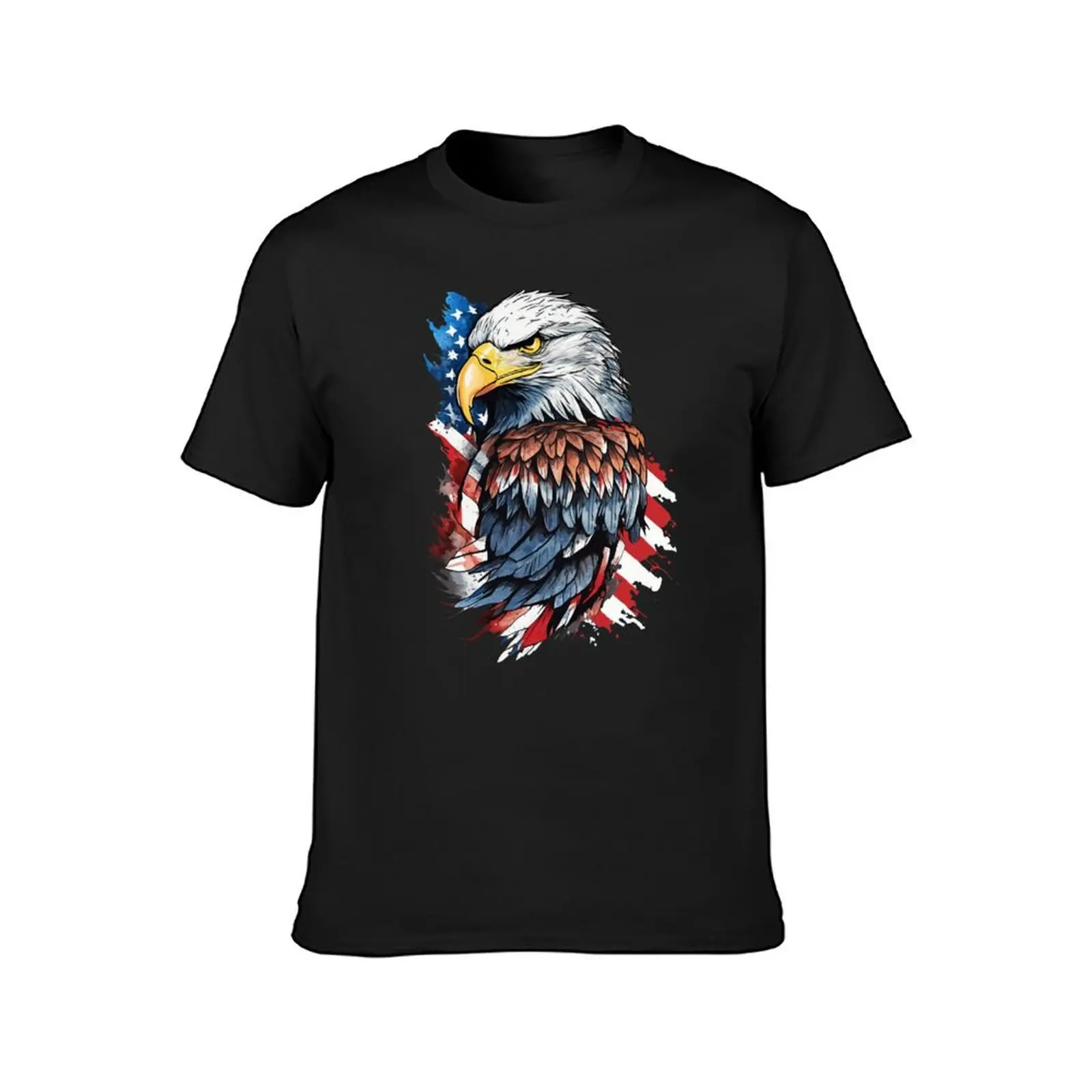 American Bald Eagle T-Shirt quick-drying tops t shirt men