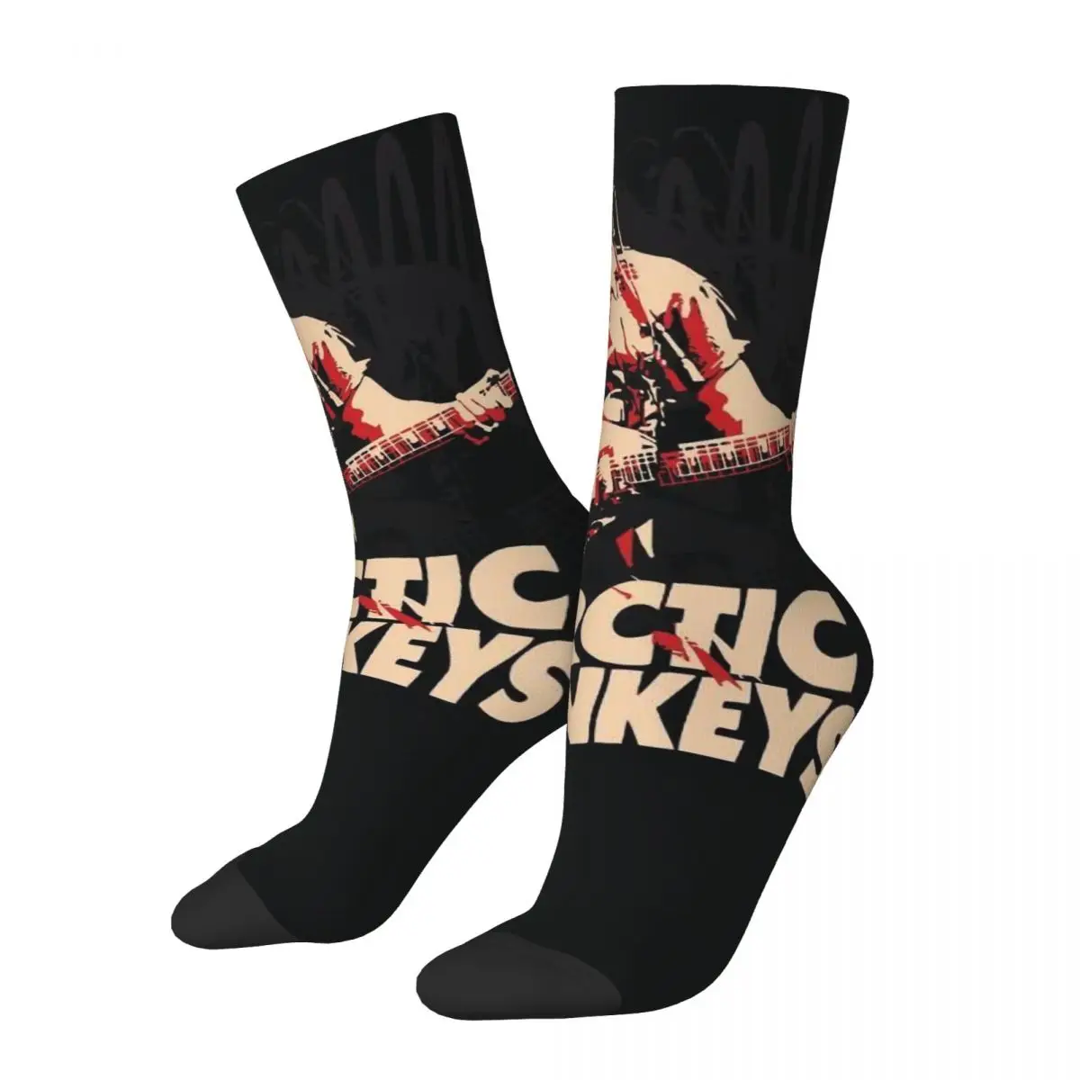 Arctic Monkeys Inspired Unisex Socks,Hip Hop 3D Print Happy Socks Street Style Crazy Sock